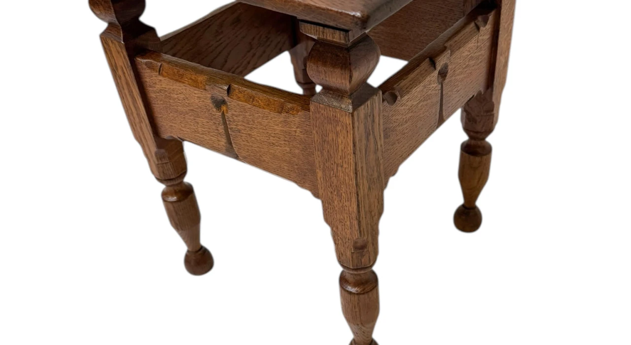 Aesthetic Movement Side Table by C. Fischer Amsterdam, 1900s.